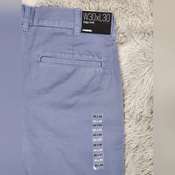 RSQ | Tilly's | Men's Baggy Chino Pants | Dusty Blue | 30x30 | NWT - Picture 10 of 12